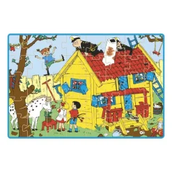Pussel 40 bitar Pippi väska