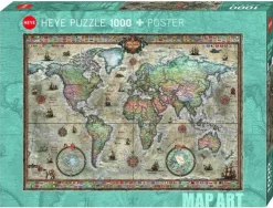 Pussel 1000 bitar Retro World