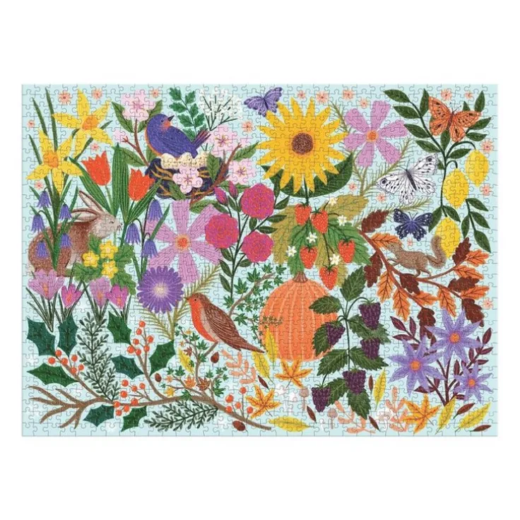 Pussel 1000 bitar Seasons in Bloom