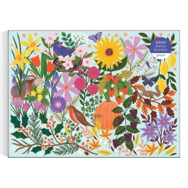 Pussel 1000 bitar Seasons in Bloom