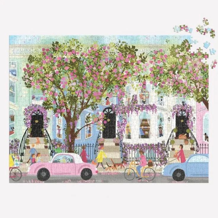 Pussel 1000 bitar Spring terrace puzzle