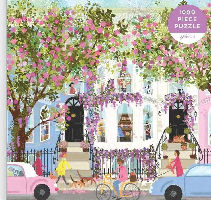 Pussel 1000 bitar Spring terrace puzzle