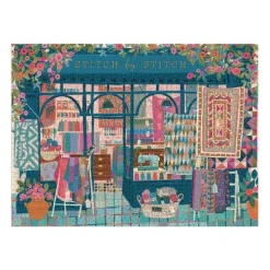 Pussel 1000 bitar Stitch by Stitch