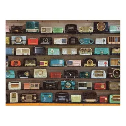 Pussel 1000 bitar Vintage radios