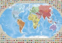 Pussel 1000 bitar Världen pussel