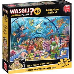 Pussel 1000 bitar Wasgij - Original 43 Sea Life