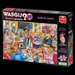 Pussel 1000 bitar Wasgij Destiny 27 Coffee Shop
