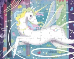 Pussel & bok - Enhörning