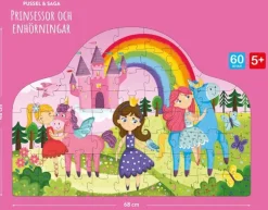 Pussel & saga : Prinsessor och enhörningar