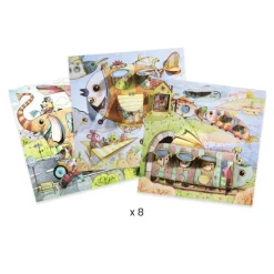 Pyssel färgläggning Malos resa