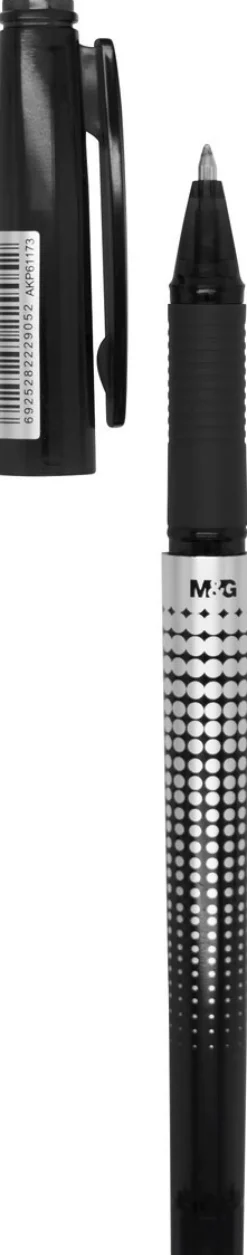 Raderbar kulspetspenna 0,7mm svart