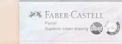 Radergummi Pastell dammfritt pastell