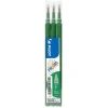 Refill Frixion Ball 0,5 3-pack grön