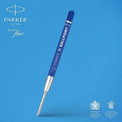 Refill Parker Quinkflow medium 2-pack blå