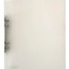 Ringpärm A4 plast transparent vit