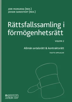 Rättsfallssamling i förmögenhetsrätt. Volym 2, Allmän avtalsrätt & kontraktsrätt