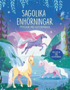 Sagolika enhörningar : pysselbok med klistermärken
