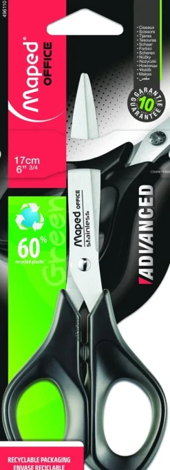 Sax 17cm Maped Asymetrical Advanced Green 60%