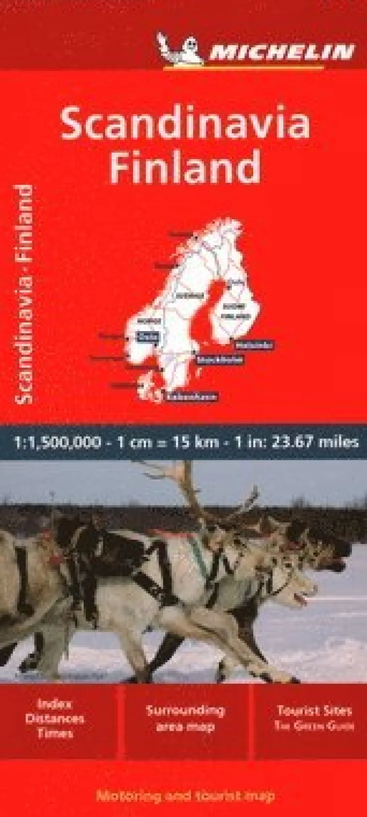 Scandinavia & Finland - Michelin National Map 711