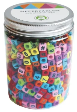 Sifferpärlor i burk