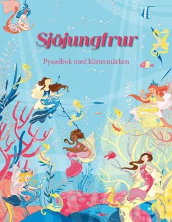 Sjöjungfrur: pysselbok med klistermärken