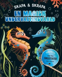 Skapa & skrapa. En magisk undervattensvärld