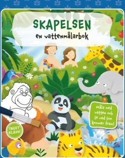 Skapelsen en vattenmålarbok