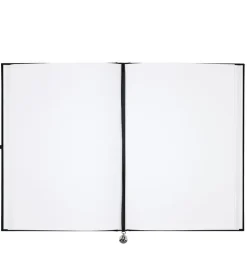 Skissbok A4 inbunden svart