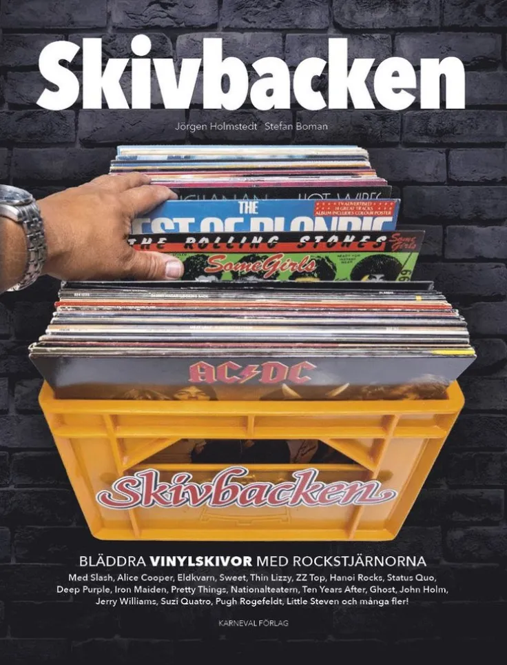 Skivbacken : bläddra vinylskivor med rockstjärnorna