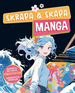 Skrapa & skapa. Manga