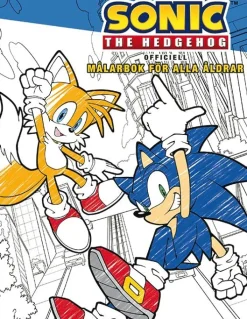 Sonic the Hedgehog : Målarbok för alla åldrar