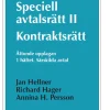 Speciell avtalsrätt II : kontraktsrätt, Första häftet - Särskilda avtal