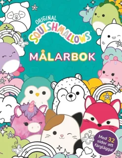 Squishmallows. Målarbok