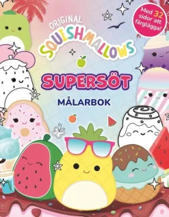 Squishmallows. Supersöt målarbok