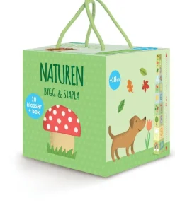 Stapelklossar & bok - Naturen