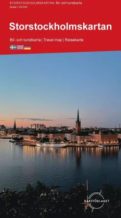 Storstockholmskartan 1:25 000 Kartförlaget