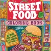 Street Food Coloring Book