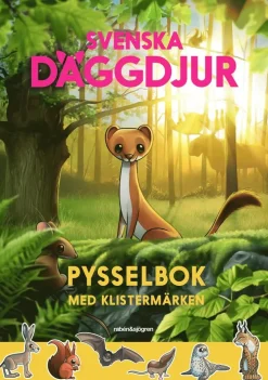 Svenska däggdjur : pysselbok med klistermärken