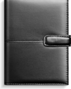 Systemkalender Compact konstläder svart