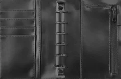 Systemkalender Compact konstläder svart