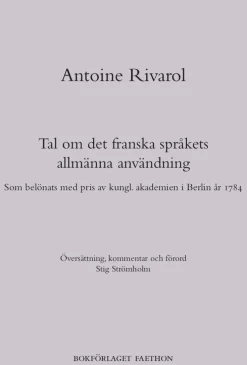 Tal om det franska språkets allmänna användning