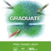 Teckningsblock A4 Graduate 160g 30blad vit