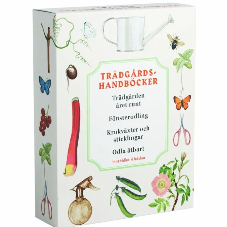 Trädgårdshandböcker : trädgården året runt, fönsterodling, krukväxter och sticklingar, odla ätbart