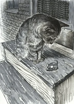 Tuschpenna PITT Artist Pen 8-pack grå & svart