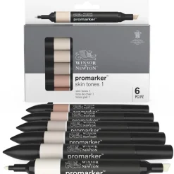 Tuschpenna Promarker 6 Skin tones set 1