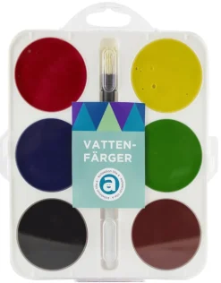 Vattenfärg 6 färger