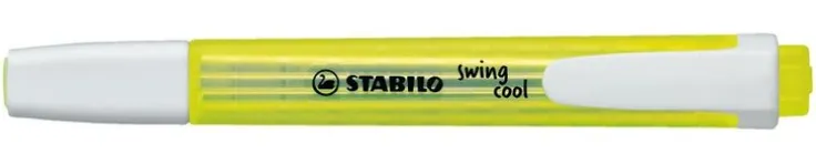 Överstrykningspenna Stabilo Swing Cool gul