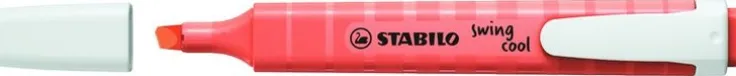 Överstrykningspenna Stabilo Swing Cool Pastell ljuskorall