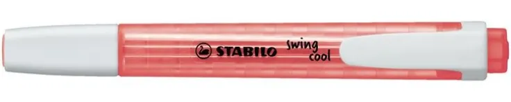 Överstrykningspenna Stabilo Swing Cool röd