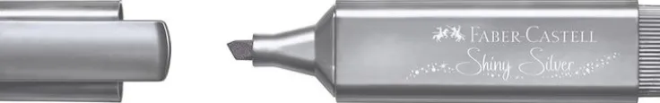 Överstrykningspenna Textliner 46 Metallic silver